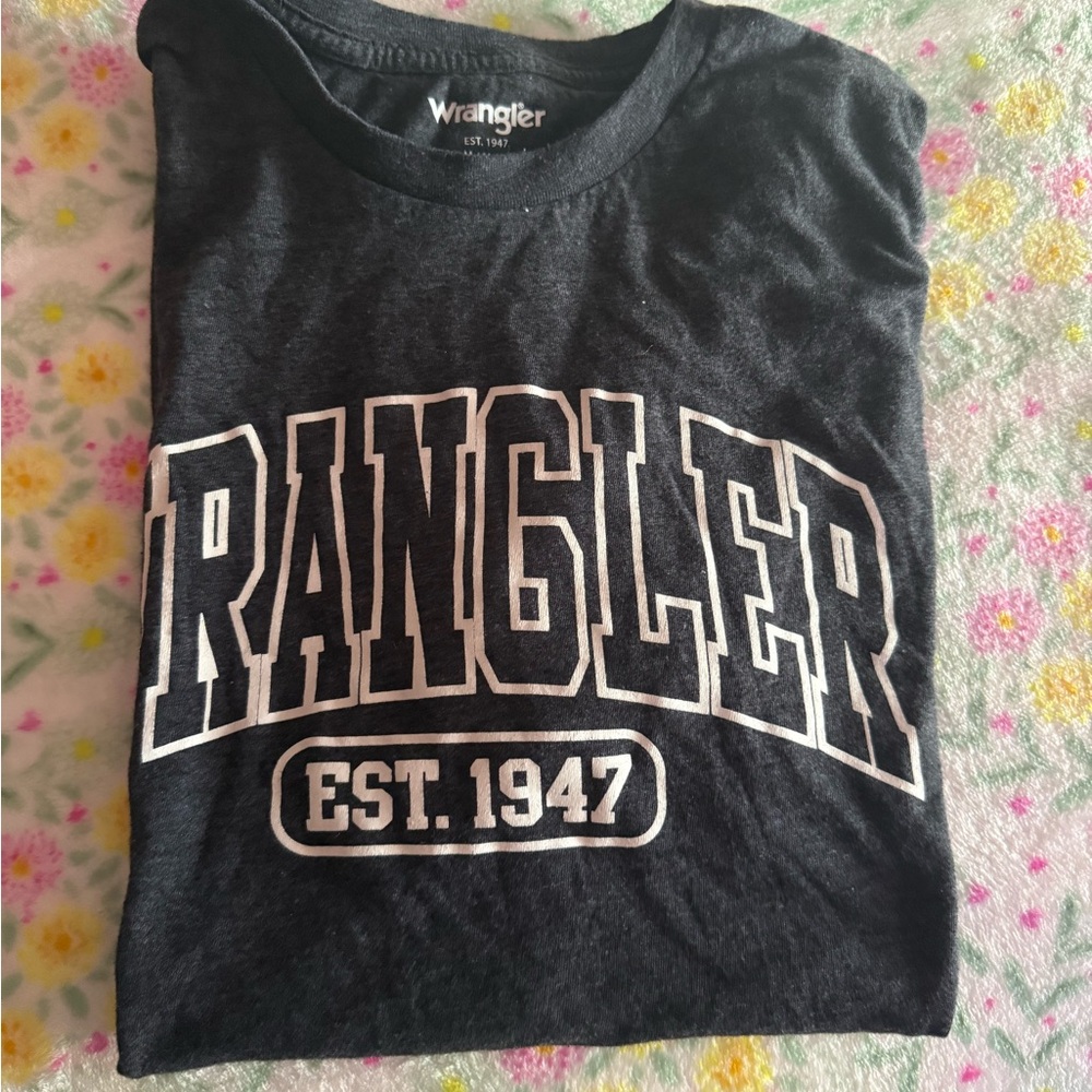 Wrangler Charcoal Graphic Tee